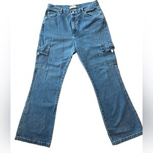 Gap Women’s Jeans Cargo Flare Size 34 XL